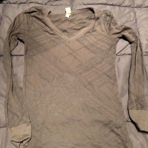 Buckle long sleeve shirt